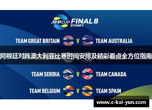 阿根廷对阵澳大利亚比赛时间安排及精彩看点全方位指南